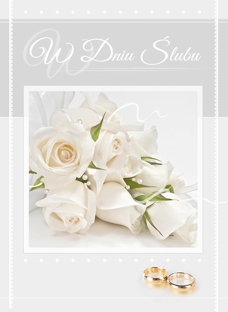 Polish Greeting Cards Wedding - B6