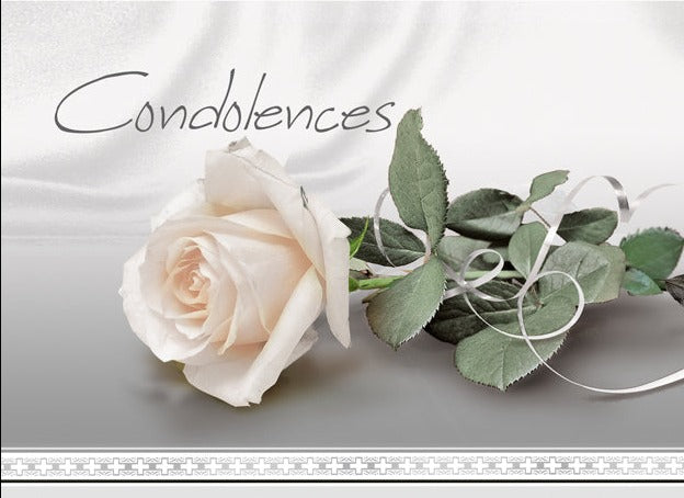 Condolence Card - Condolences - B6L