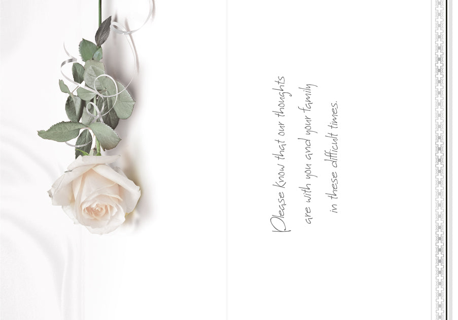 Condolence Card - Condolences - B6L
