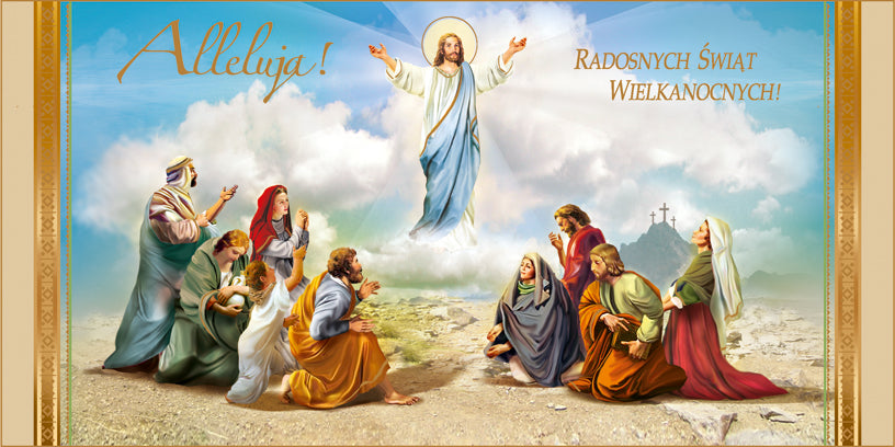 Polish Greeting Cards Easter Religious - DL