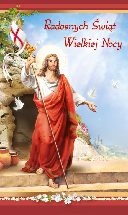 Polish Greeting Cards Easter Religous 3D - K2P