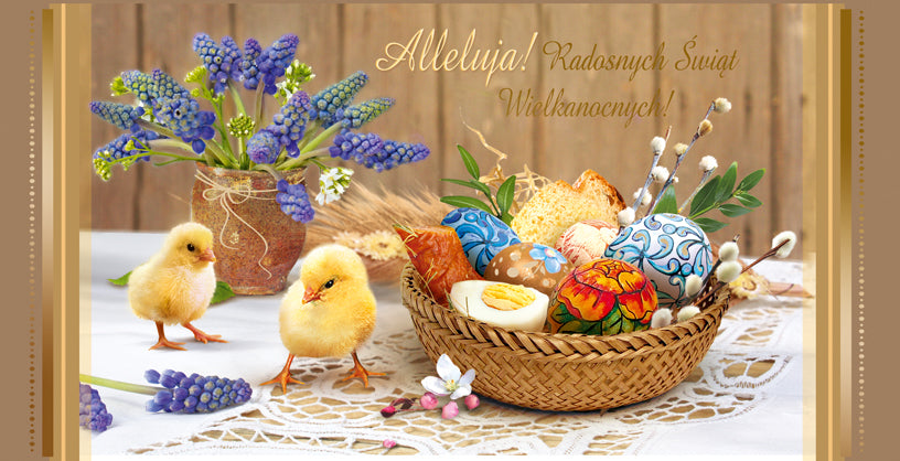 Polish Greeting Cards Easter Decorations - DL