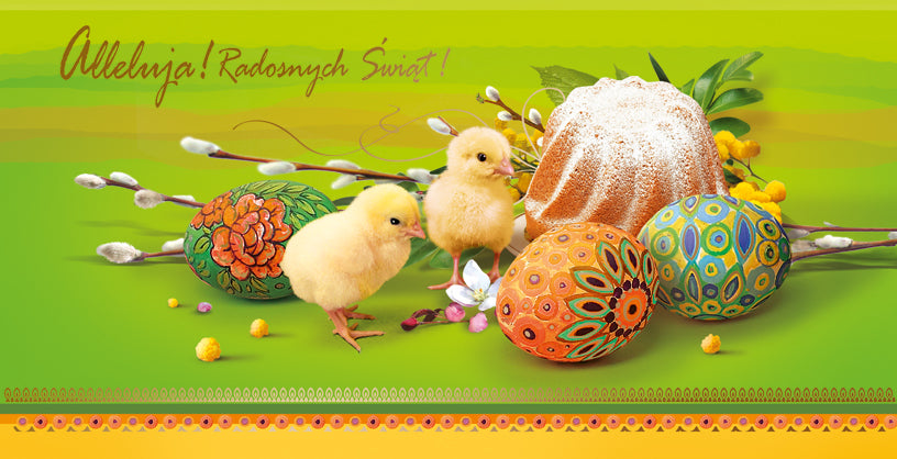 Polish Greeting Cards Easter Decorations - DL