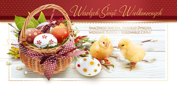 Polish Greeting Cards Easter Decorations - DL