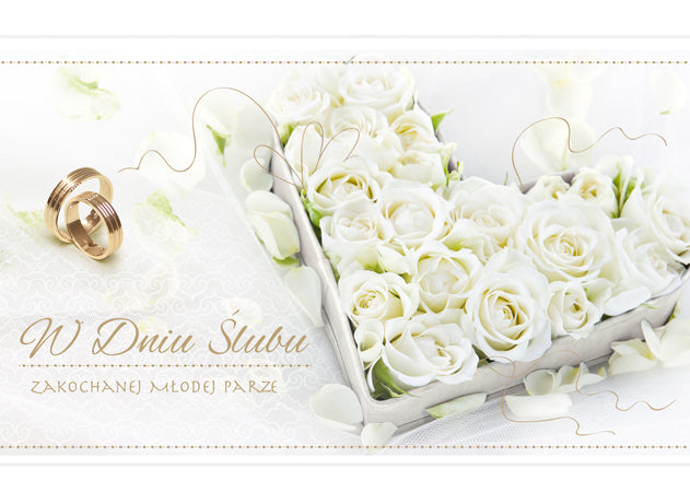 Polish Greeting Cards Wedding - B6