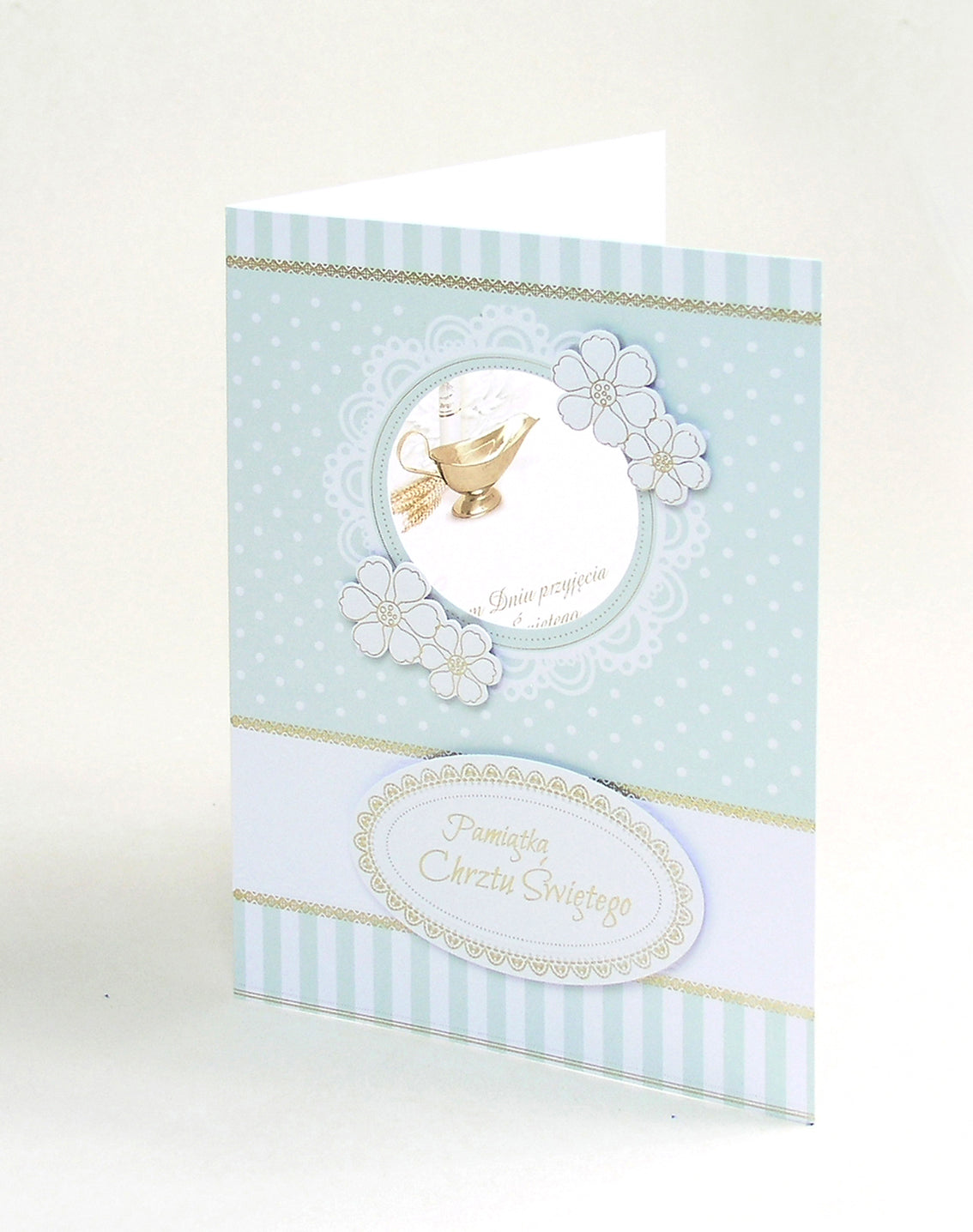 Polish Greeting Cards Baptism - A5TZS
