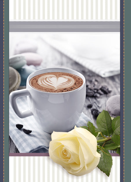 Polish Greeting Cards Flowers with no Text - B6