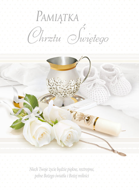 Polish Greeting Cards Baptism - B6