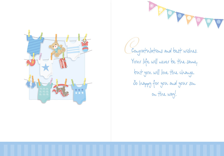 Greeting Card - Baby Shower - B6L