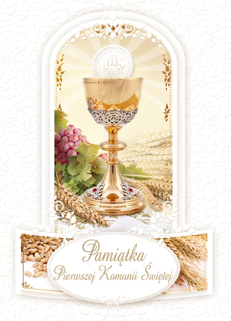Polish Greeting Cards First Communion - B6