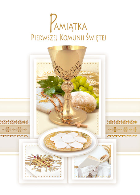 Polish Greeting Cards First Communion - B6
