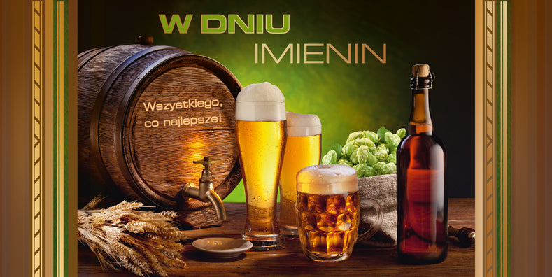 Polish Name Day Cards For Him - DL
