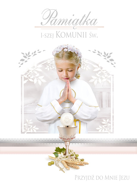 Polish Greeting Cards First Communion - B6
