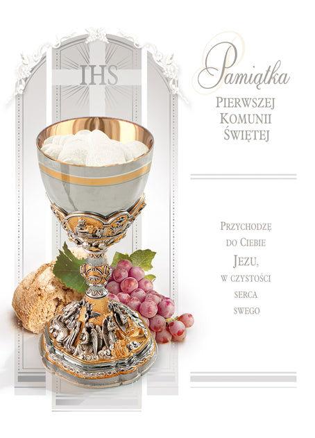 Polish Greeting Cards First Communion - B6