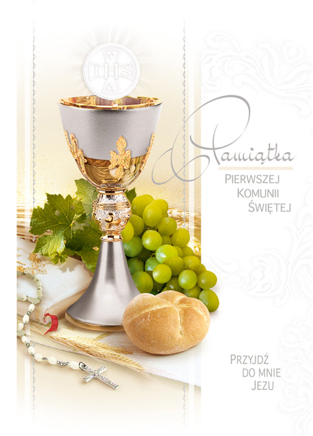 Polish Greeting Cards First Communion - B6