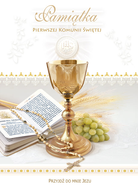 Polish Greeting Cards First Communion - B6