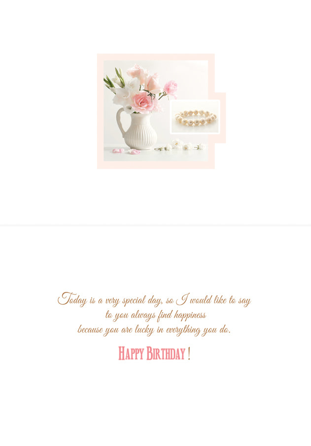 Birthday Card - Happy Birthday for Her - B6L