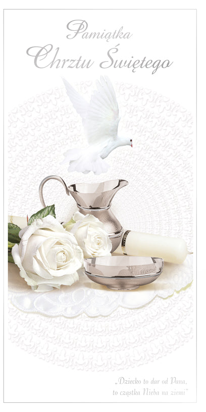 Polish Greeting Cards Baptism - DL