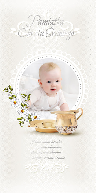 Polish Greeting Cards Baptism - DL