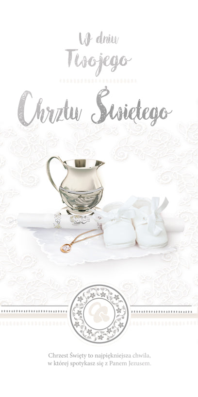Polish Greeting Cards Baptism - DL