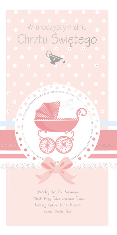 Polish Greeting Cards Baptism - DL