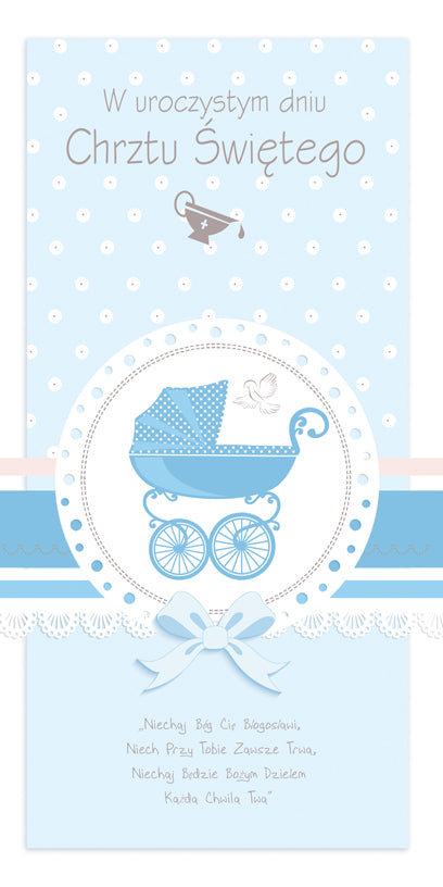 Polish Greeting Cards Baptism - DL
