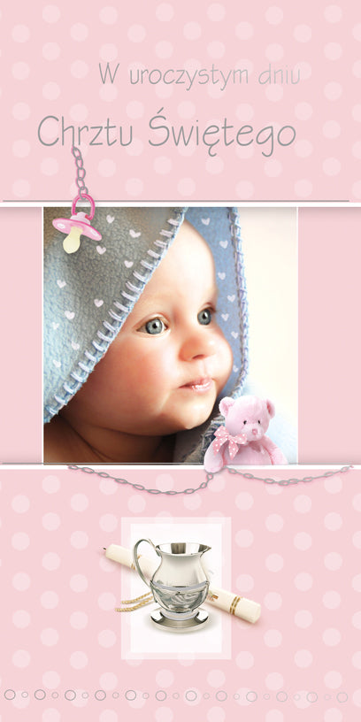Polish Greeting Cards Baptism - DL