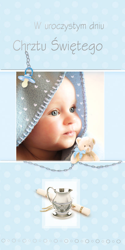 Polish Greeting Cards Baptism - DL