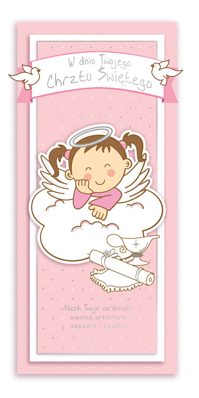 Polish Greeting Cards Baptism - DL