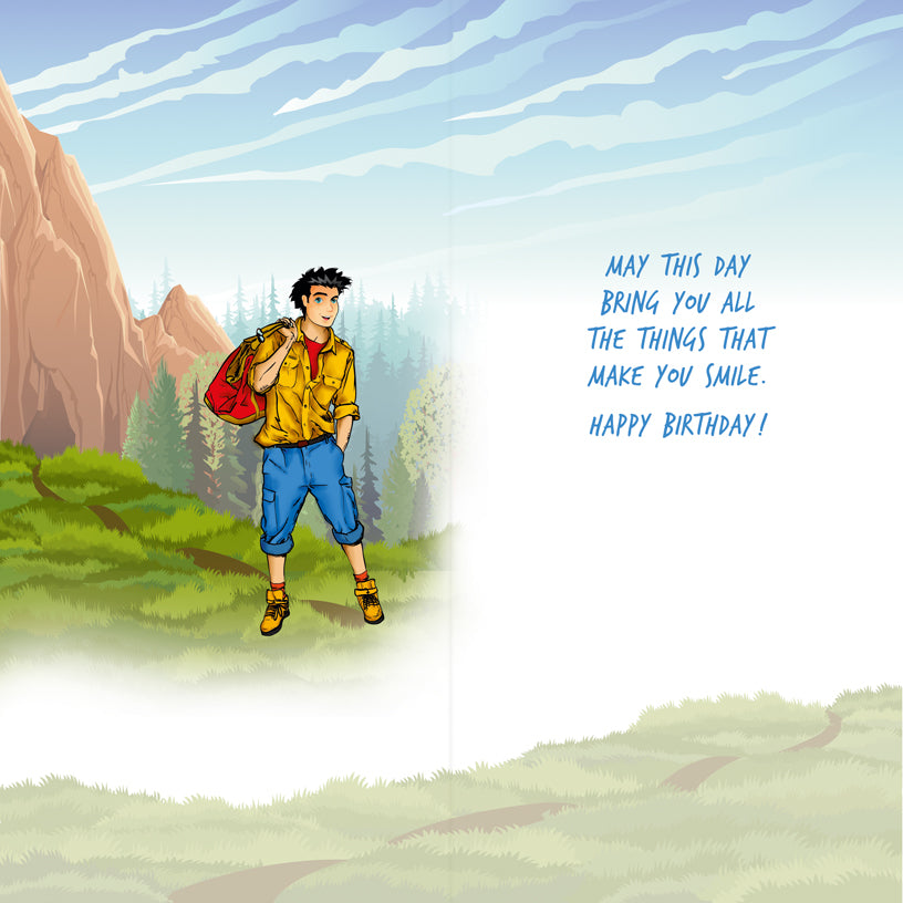 Birthday Card - Happy Birthday for a Boy - DL