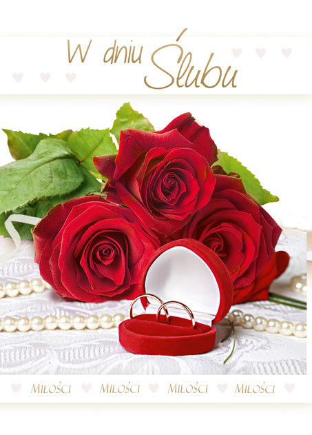Polish Greeting Cards Wedding - B6