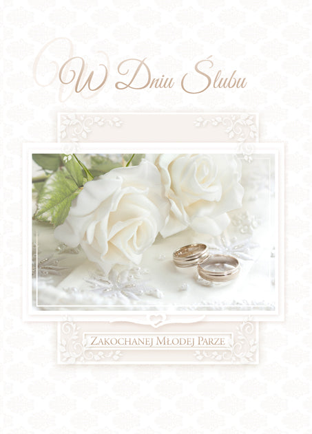 Polish Greeting Cards Wedding - B6