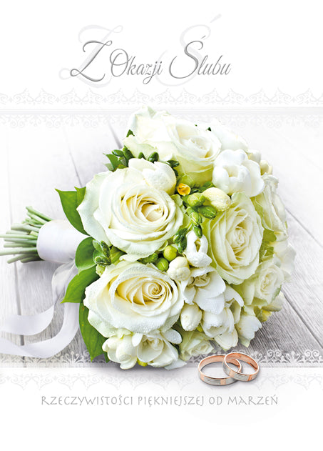 Polish Greeting Cards Wedding - B6