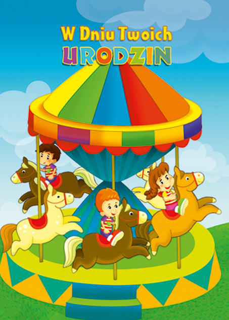 Polish Birthday Cards For Kids - B6