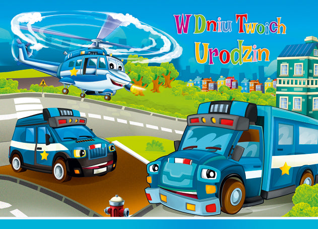Polish Birthday Cards For Kids - B6