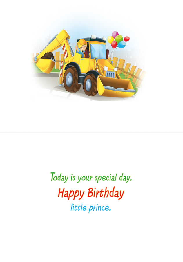 Birthday Card - Happy Birthday for Boys - B6L