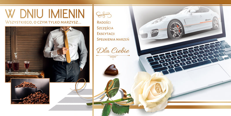 Polish Name Day Cards For Him - DL