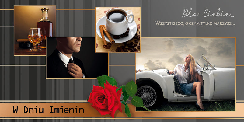 Polish Name Day Cards For Him - DL
