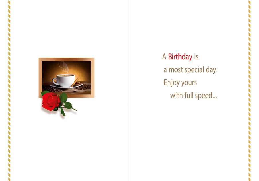 Birthday Card - Happy Birthday for Him - B6L