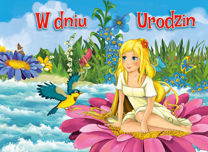 Polish Birthday Cards For Kids - B5P