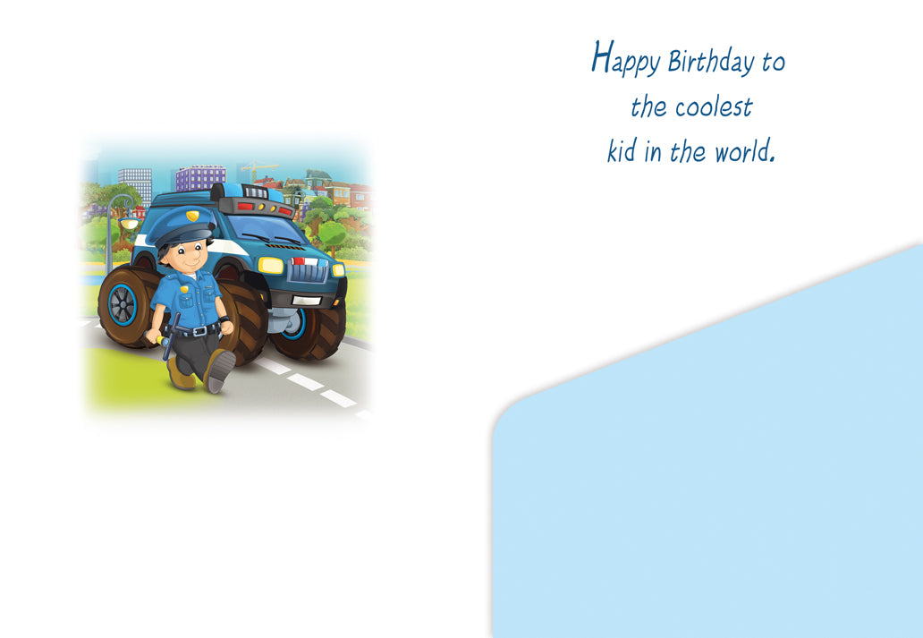 Birthday Card - Happy Birthday for Boys - A5N