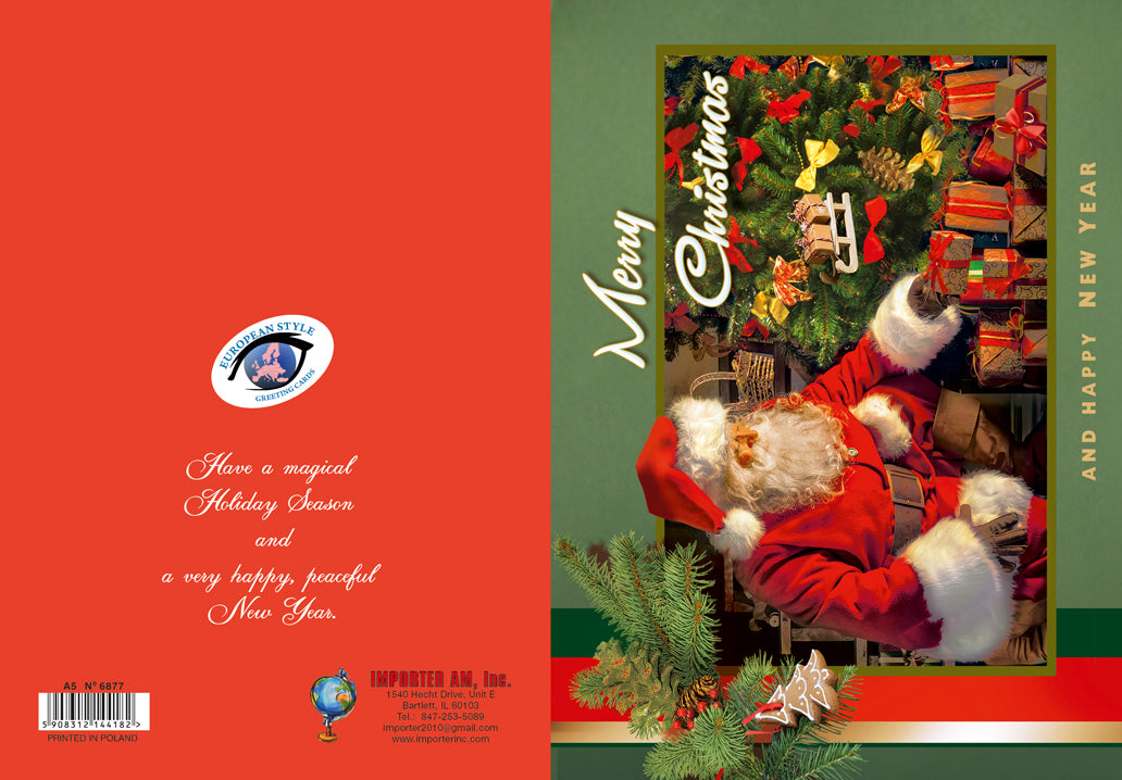 Greeting Card - Merry Christmas - A5N