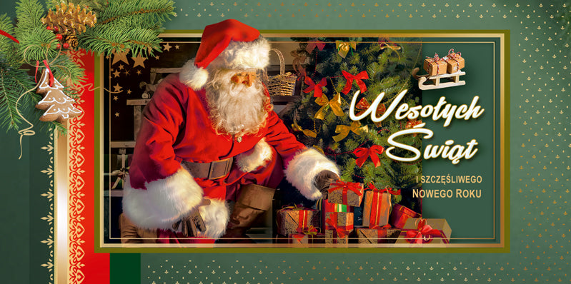 Polish Greeting Cards Christmas - DL
