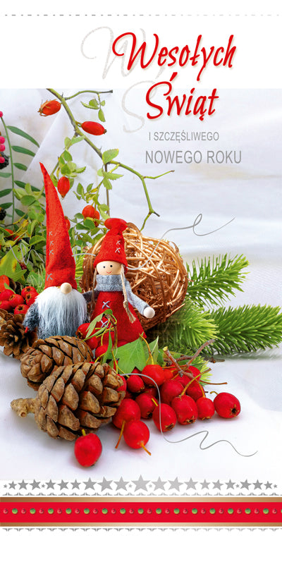 Polish Greeting Cards Christmas - DL