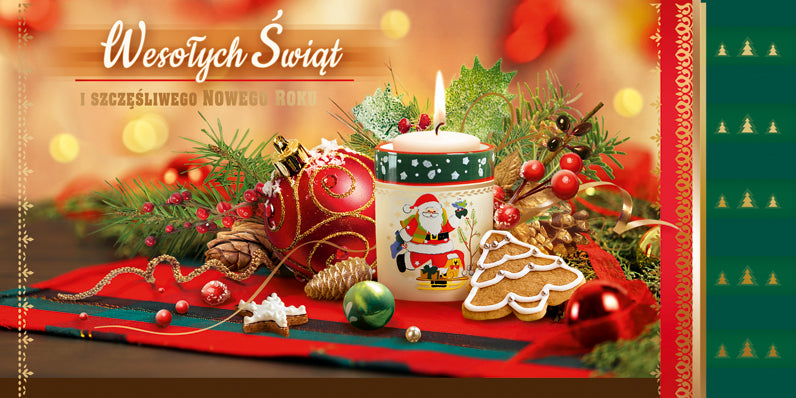 Polish Greeting Cards Christmas - DL