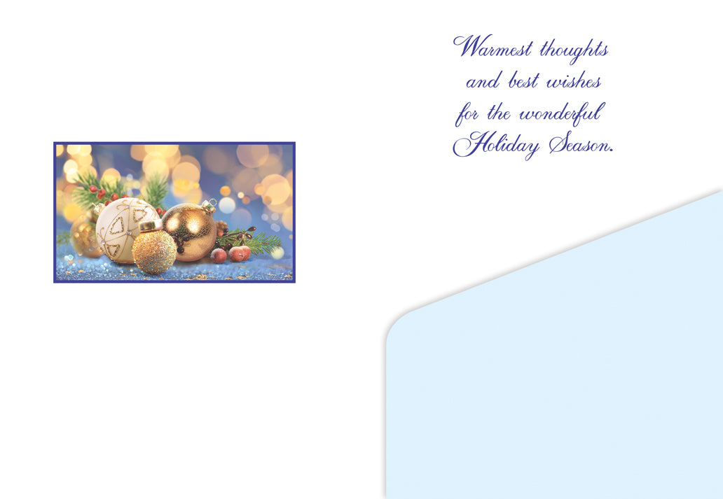Greeting Card - Merry Christmas and Happy New Year - A5N