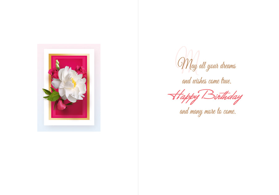 Birthday Card - Happy Birthday for Her - B6L