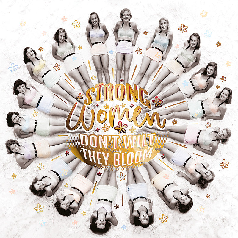 Greeting Card Strong Women