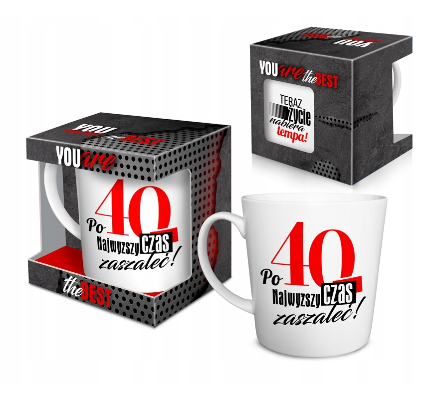 YOU ARE THE BEST - Mug NBC 480ml (16 fl oz) 40 it's time to get crazy