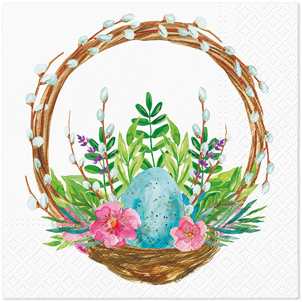 Easter Baskets Catkins Napkins